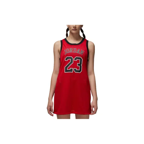 Jordan Itage Sleeveless Dresses Women's Red