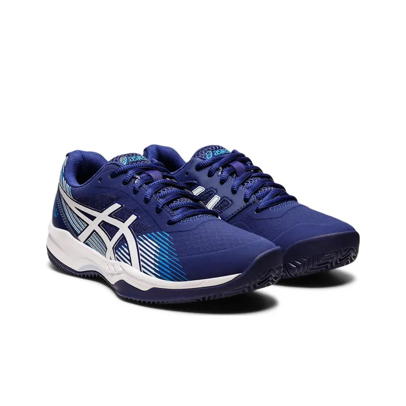 Asics Gel-Game 8 Anti-Slip Wear-Resistant Low-Top Tennis Shoes Women's Navy Blue-2