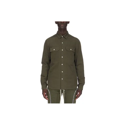 RICK OWENS Jackets Men Green