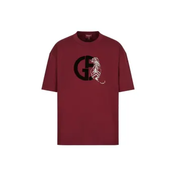 AMANI FW22 T Shirt Men's Burgundy
