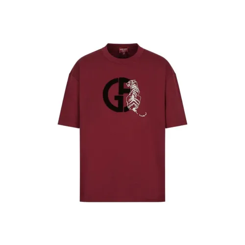 AMANI FW22 T Shirt Men's Burgundy