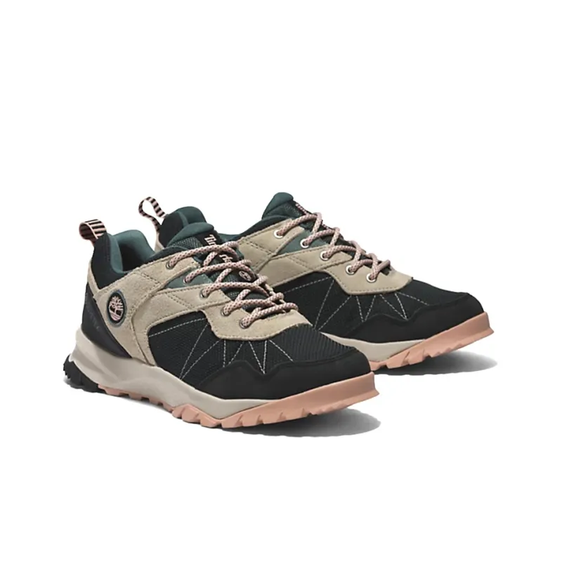 Timberland Lincoln Peak Gore-Te Anti-Slip Wear-Resistant Low-Top Sports Casual Shoes Women's Black Gray-3
