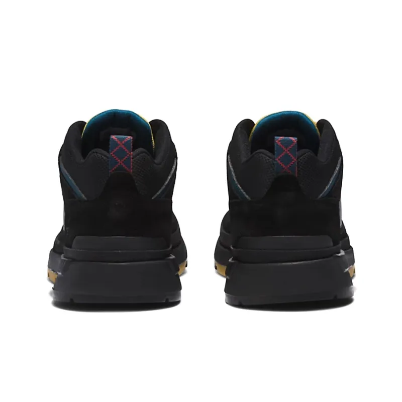 Timberland Field Trekker Trainer Anti Slip Wear Resistant Low Top Outdoor Shoes Men's Black Yellow-5