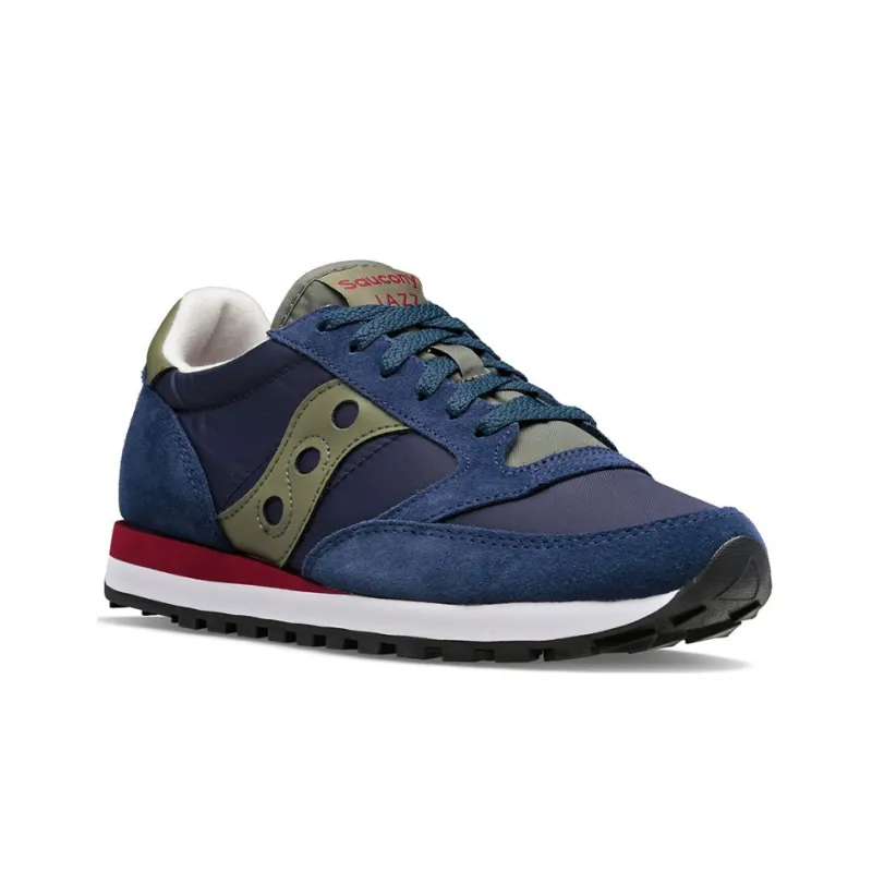 Saucony Jazz Original Cushioning Anti-Slip And Wear-Resistant Low-Top Running Shoes Men's Turquoise Standard M-2