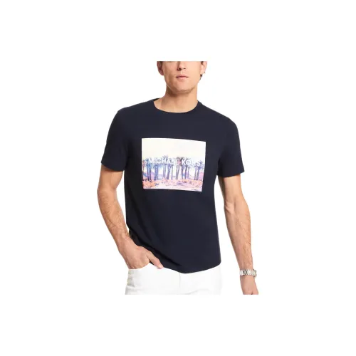 MICHAEL KORS T-Shirts Men Navy Blue