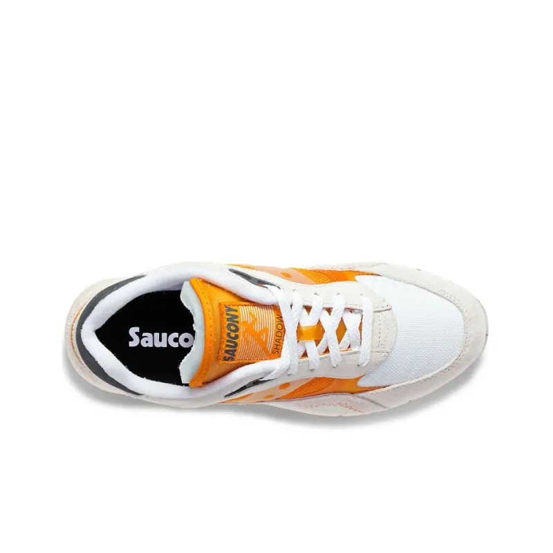 saucony Shadow 6000 Transparent White Orange-3
