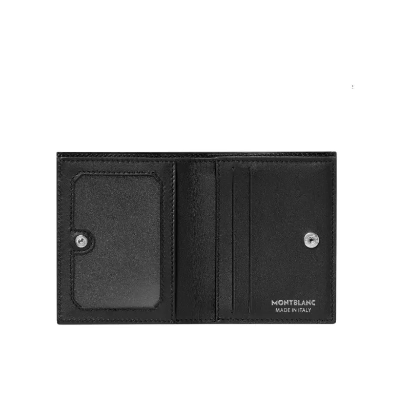 MONTBLANC M_Gram 4810 Cow Leather Wallet Men's Blue/Black-1