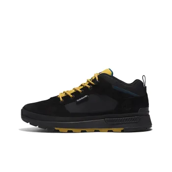 Timberland Field Trekker Trainer Anti Slip Wear Resistant Low Top Outdoor Shoes Men's Black Yellow