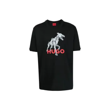 HUGO BOSS T Shirts Men Black