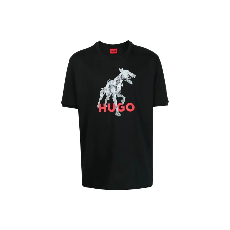 HUGO BOSS T Shirts Men Black-0