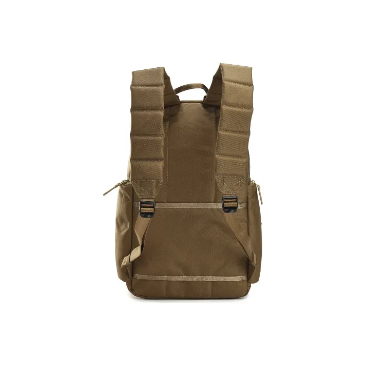 FILA Fabric Laptop Backpack Large Size Men's Soil Brown-2