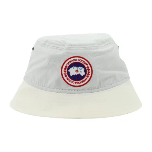 Canada Goose Bucket Hats Unisex White