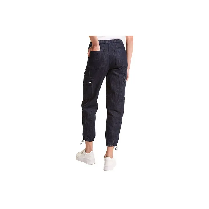 MICHAEL KORS Casual Pants Women's Black Indigo-1