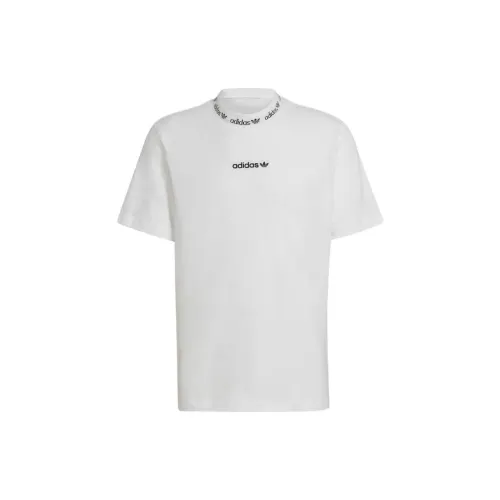 Adidas Originals Trefoil Linear T-Shirts Men White