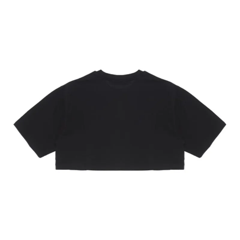 KIMHEKIM Crop Tops Women's Black-1