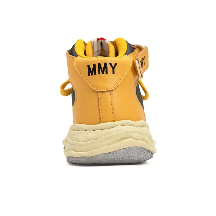 MIHARA YASUHIRO 'WAYNE' VL OG Sole Athletic Shoes Unisex Black Yellow-3