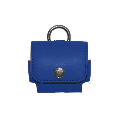 COACH Bag Charm Premium Calfskin AirPods Pro Earphone Case Bag Merch Women's Blue