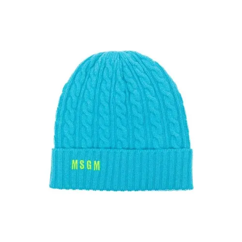 MSGM Beanies Women's Blue