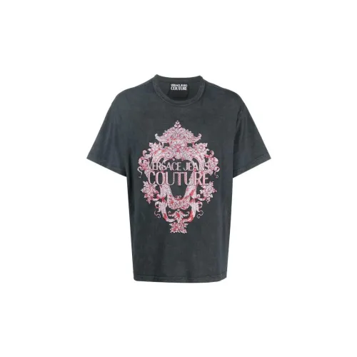 VERSACE JEANS COUTURE T-Shirts Men Gray