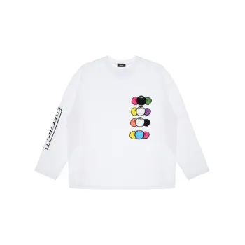 WE11DONE T Shirts Unisex White