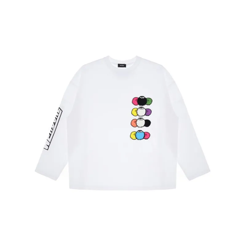 WE11DONE T Shirts Unisex White-0