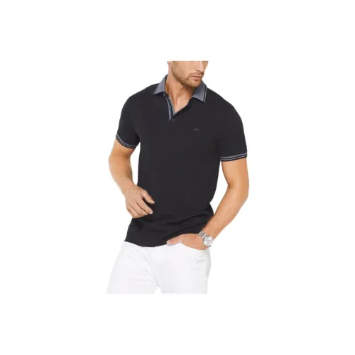 MICHAEL KORS Polo Shirts Men Black