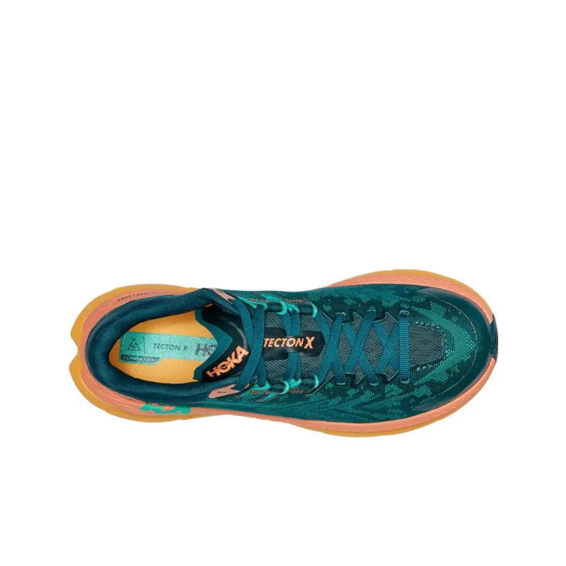 HOKA ONE ONE Tecton X 'Green Orange' Women's-2