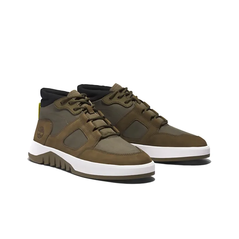 Timberland Supaway Chukka Mid Top Casual Shoes Men's Green-3