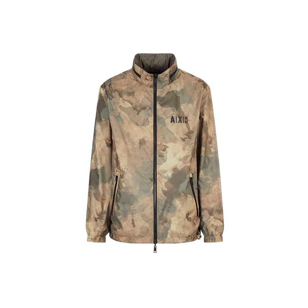 Armani Exchange Quilted Camo Bomber Jacket | Dillard's