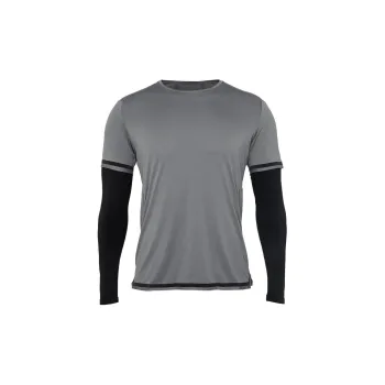 Lululemon Fast And Free T-Shirts Men Asphalt Gray