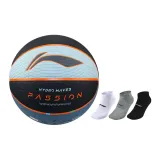 Size 7 Ball+3 Pack Mixed Color Socks