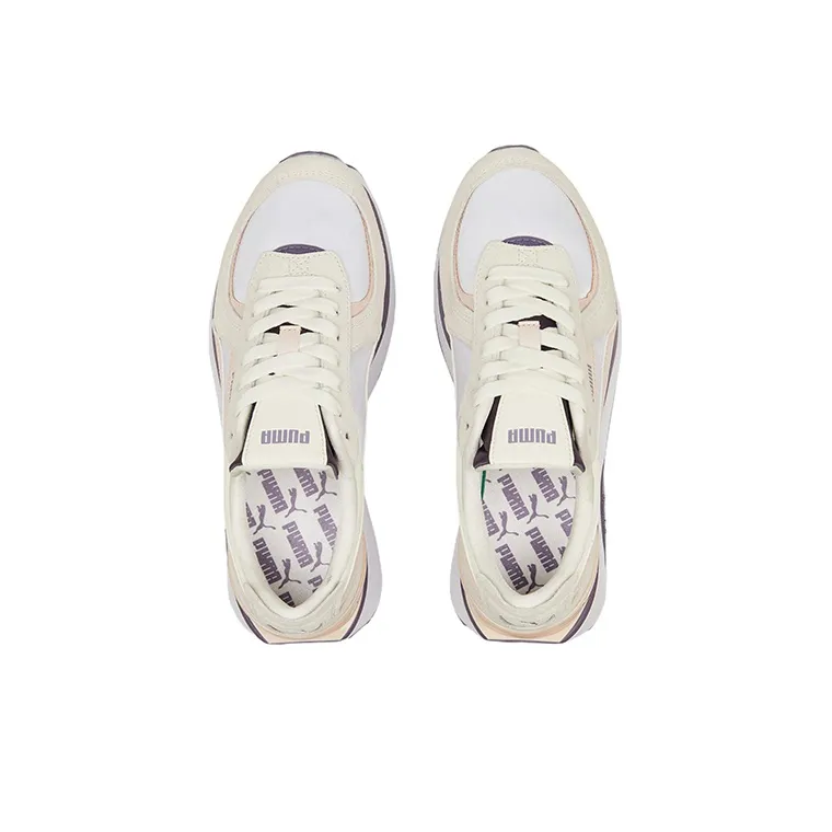 PUMA Cruise Rider Satin Cushioning Anti-Slip And Wear-Resistant Low-Top Casual Shoes Women's-3
