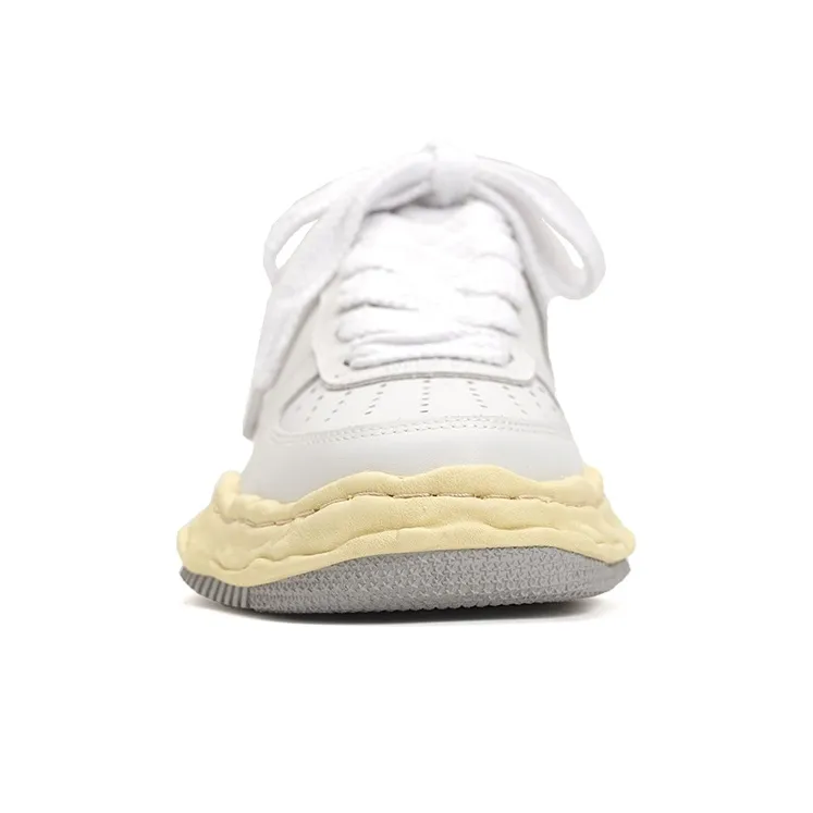 MIHARA YASUHIRO Wayne VL OG Low Top Stylish Skateboarding Shoes Unisex White-2