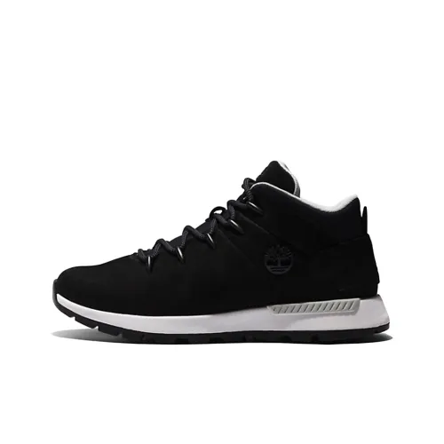 Timberland Sprint Trekker Cushioning Anti-Slip And Wear-Resistant Mid-Top Outdoor Shoes Women's Black