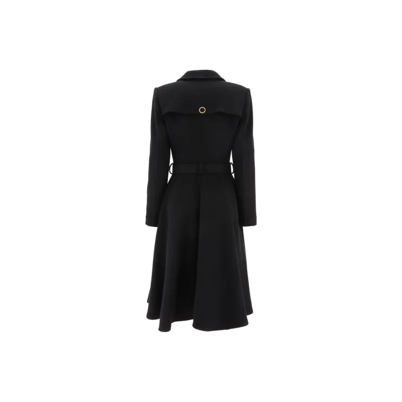 Elisabetta Franchi Coats Women's Black-1