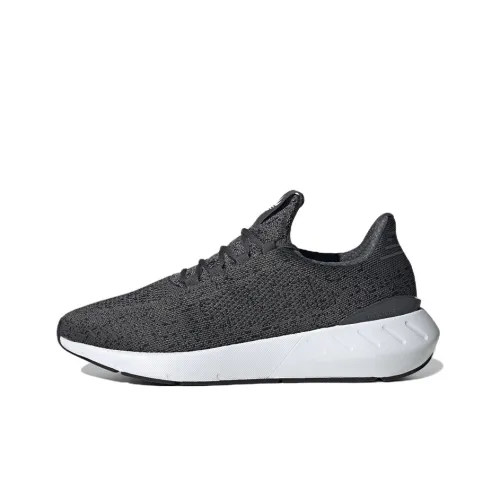 Adidas Originals Swift Run 22 Running Shoes Unisex Low-Top Black/White