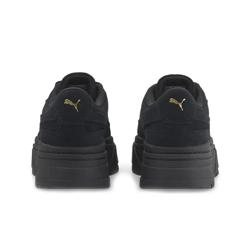 PUMA Mayze Stack Suede 'Black Gold' Women's-3