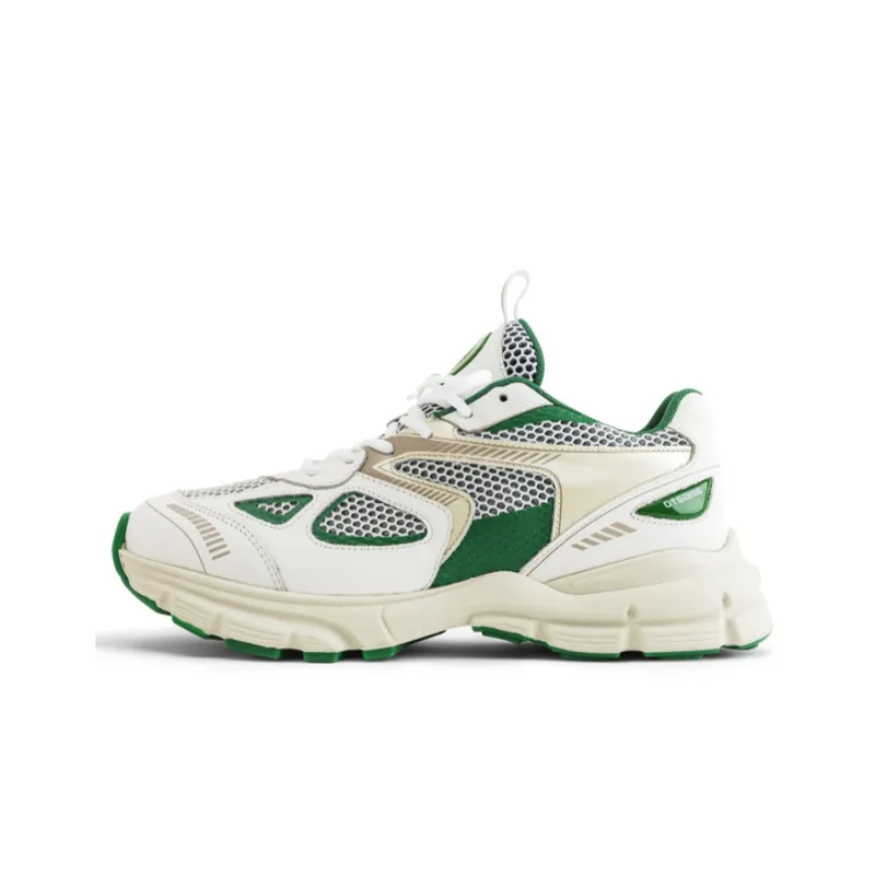 Axel Arigato Marathon Runner White Kale Green-0