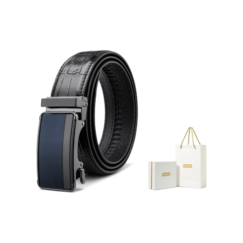 PISHUSHU Leather Belts Men-8