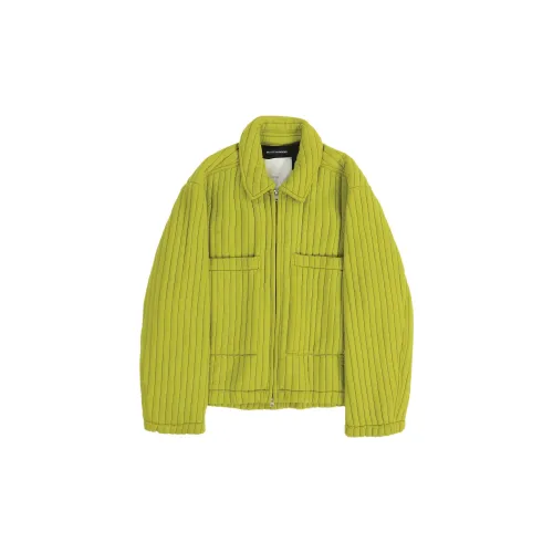 SONG FOR THE MUTE Jackets Men Neon Green