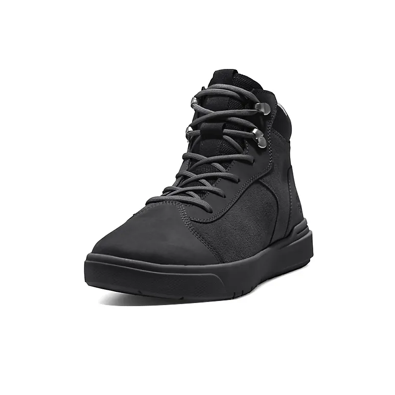 Timberland Chukka Seneca Bay Anti-Slip Wear-Resistant High-Top Skateboard Shoes Men's Black-2