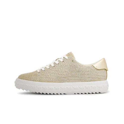 MICHAEL KORS Grove Skateboard Shoes Women's Gold
