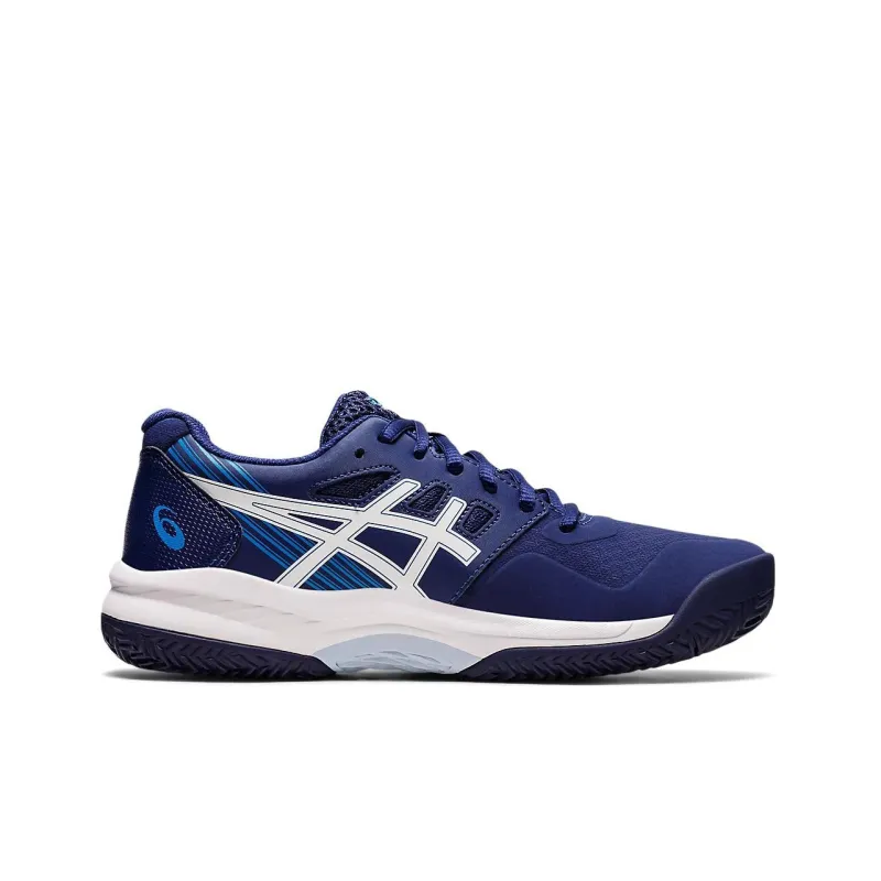 Asics Gel-Game 8 Anti-Slip Wear-Resistant Low-Top Tennis Shoes Women's Navy Blue-1