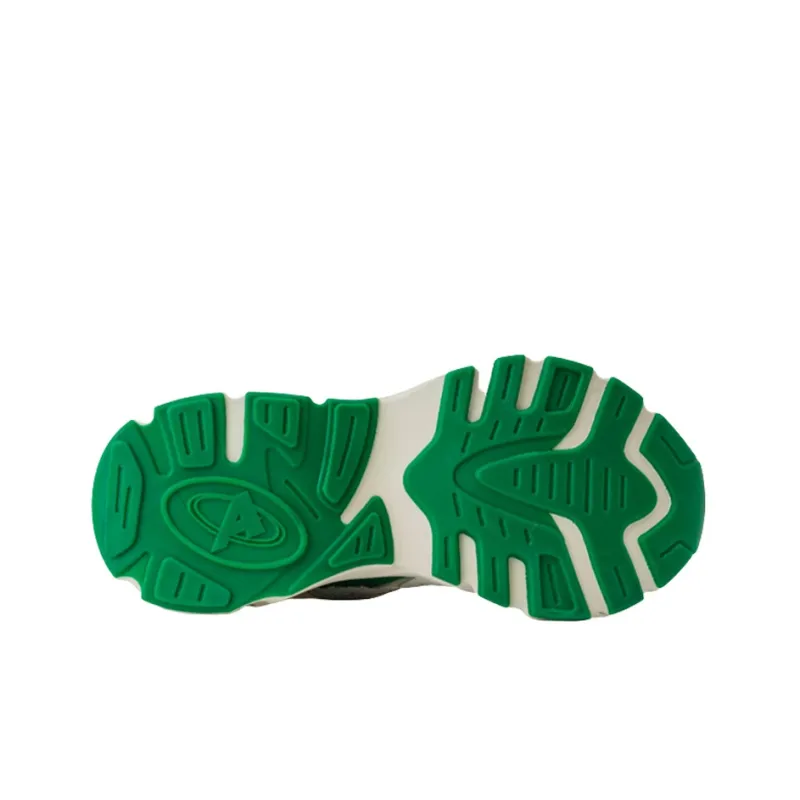 Axel Arigato Marathon Runner White Kale Green-4