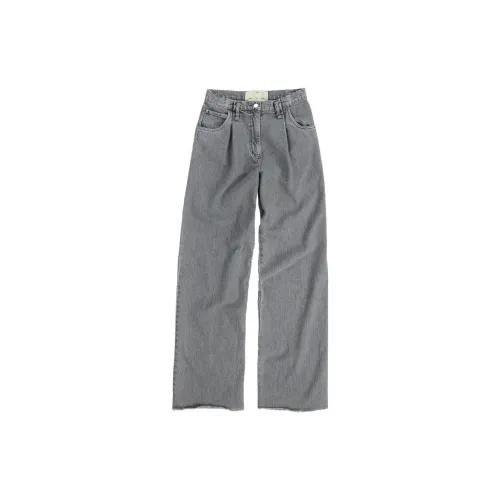 SONG FOR THE MUTE Jeans Women's Gray Blue