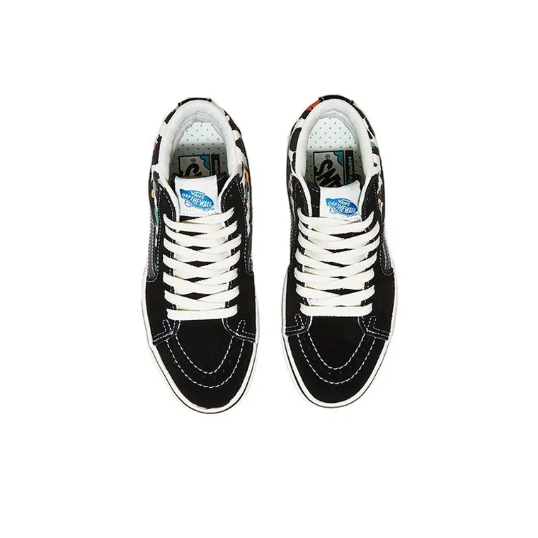 Vans Comfycush SK8 HI 'Black White Green'-3