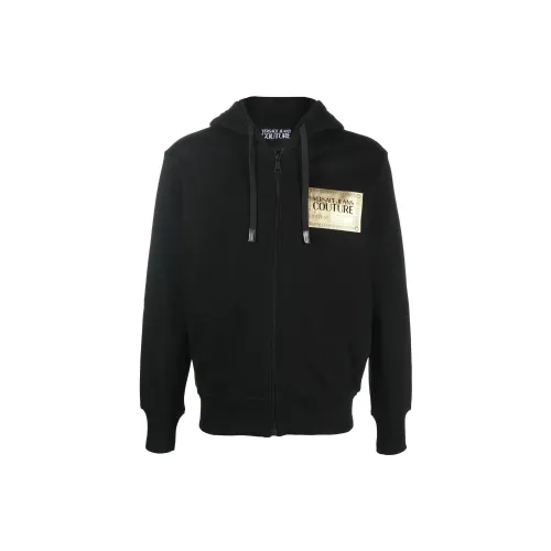 VERSACE JEANS COUTURE Sweatshirts Men Black