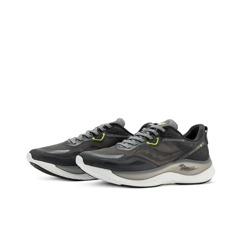 Saucony Phoenix Inferno 2 Running Shoes Unisex Low Top Gray Green-2