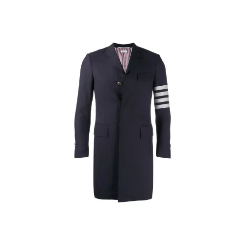 THOM BROWNE Coats Men Black