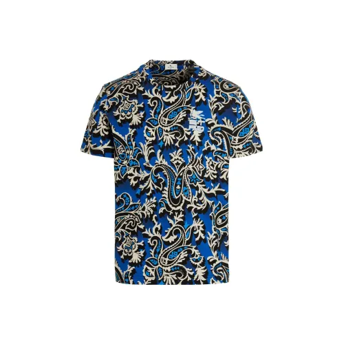 ETRO T-Shirts Men Blue